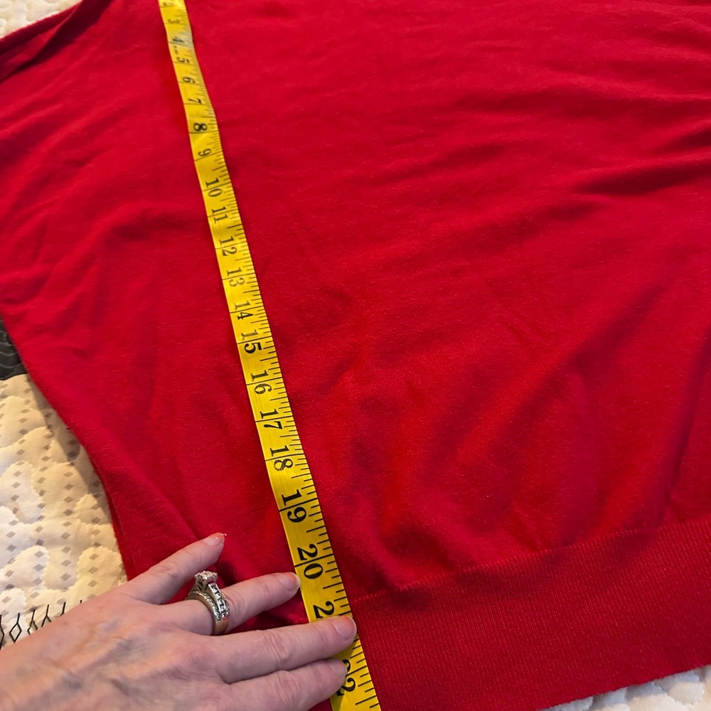 Red Bow Shoulder Top - Picture 4 of 4